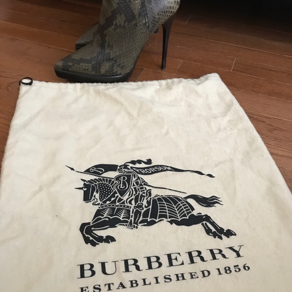Burberry Python thigh high boots - Picture 4 of 5